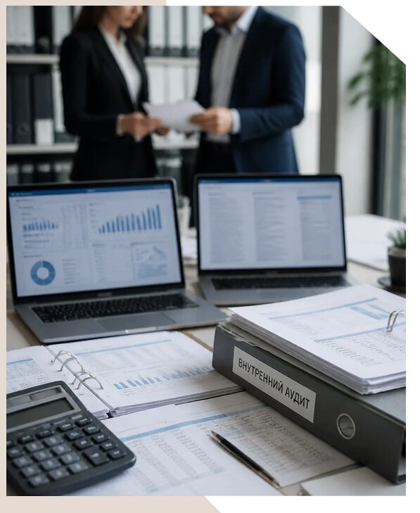 Проведение внутреннего аудита компании и отчетности в Саянске
